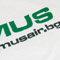Двуцветен печат с флекс върху бели тениски - клиент Hemus Air